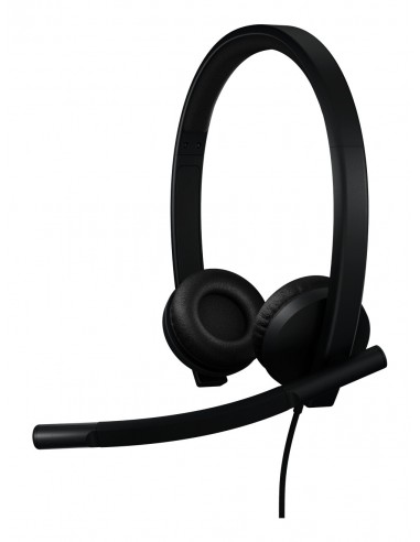 Logitech H570E Слушалки Жичен Лента...